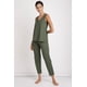 thumbnail image 1 of Camiseta Encaje Escote Y Capri Alg.Pima, talla XL, 1 of 3