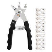 Magideal - Alicates De Eslabones De Cadena De Bicicleta, Herramienta De Reparación De Removedor De Pasadores, Removedor De Abrazadera De Botón De Cadena, Kit De , 678S