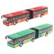 thumbnail image 5 of 2 Uds Escala 1:64 Aleación Tirar Hacia Atrás Vehículo Autobús Diecast Juguete Regalos Rojo Verde, 5 of 5