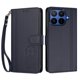 thumbnail image 3 of Funda Cartera Trébol para Xiaomi 17T con Ranuras Tarjetas y Carga Inalámbrica Azul oscuro, 3 of 6