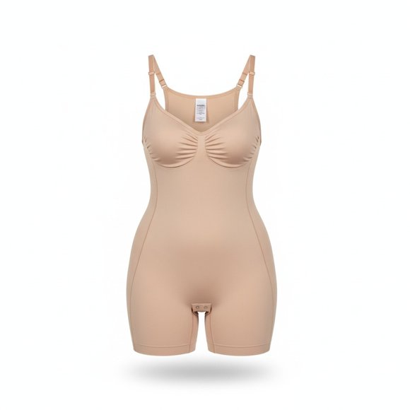 Body Reductores Tirantes Pantaleta Beige XL XXL