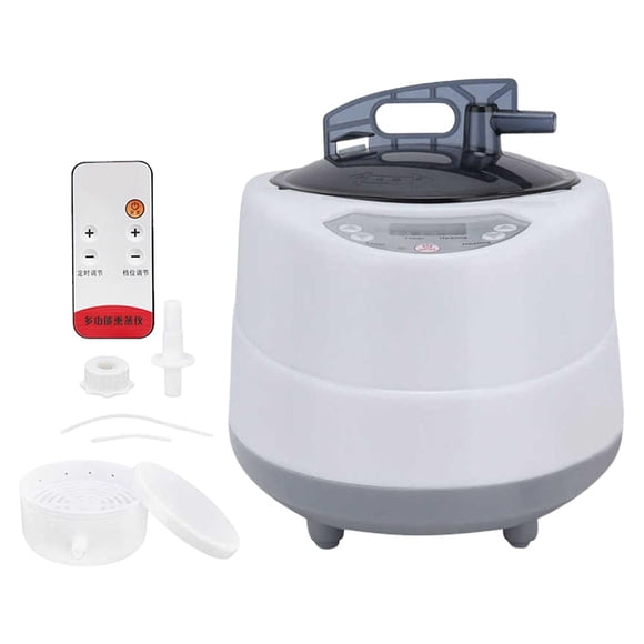 Vaporizador de sauna de 3 l, máquina de para fumigación de spa en el hogar, portátil para sauna, vaporizador liviano de gran capacidad para