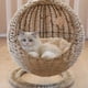 thumbnail image 2 of Cama Nido Colgante Para Gatos Tejida A Mano Hilo De Sisal, 2 of 6