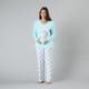thumbnail image 4 of Pijama Maternal Top + Pantalon Flores Mujer 33787-14, 4 of 4