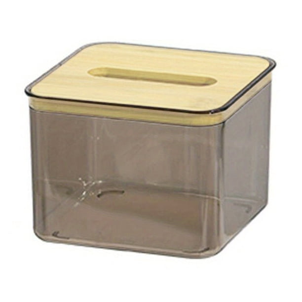 Upgrade Your Space with Our Stylish 1pc Tissue Box Holder - Perfect Fit for Living Room, Bedroom, Office, and Bathroom - Handy for Nitrile Gloves - 4.5in-8in Size - Great Quality and Sturdy Design