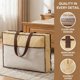 thumbnail image 5 of REGALWOVEN 1 Pcs Almacenamiento de Ropa, Bolsa de Almacenamiento, Bolsa de Mudanza con Ventana para Organizar Ropa, Organizador de Armario y Almacenamiento con Asas Beige 19.7*25.6*5.9in, 5 of 6