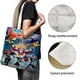 thumbnail image 3 of Super Hero Girls Bolso de tela con estampado de lienzo para mujer, bolsa de compras reutilizable y estética, con cremallera interior, regalo para mujer, 35 × 40 cm., 3 of 6