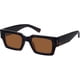 thumbnail image 1 of Gafas de sol cuadradas retro 48mm marco grueso UV400, 1 of 3