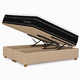 thumbnail image 1 of Base Baúl King Onyx + Colchón Mery Desing – Sistema Hidráulico Premium, 1 of 8