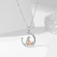 thumbnail image 2 of Collar mujer perro mascota plata 925, 2 of 3