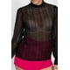 thumbnail image 5 of Top de Encaje con Cuello Simulado y Volantes, 5 of 5