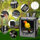 thumbnail image 5 of Mochila transportadora para aves Suertree ligera gris, 5 of 6