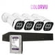 thumbnail image 2 of Kit Cctv Pro 4 Cámaras Seguridad Fhd Colorvu 2mp Micrófono + Disco 1 Terabyte Audio, 2 of 4