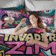 thumbnail image 4 of Invader Zim Face on print Soft Bed Set Lightweight 3 Pieces Bedding Sets for All Season Comforter Set Easy Care, 4 of 5