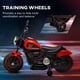 thumbnail image 4 of Motocicleta Eléctrica para Niños Aosom 6V con Ruedas de Entrenamiento Roja, 4 of 9