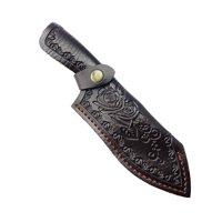 Bothyi - Funda Para Cuchillo De Cuero Pu, Duradera, Plegable, Práctica Para Viajes, Senderismo, Camping