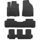 thumbnail image 1 of Alfombrillas de piso Lwope para Toyota Highlander 2014-2019 color negro, 1 of 1