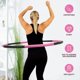 thumbnail image 4 of Height Fitness Hula Hoop Fiteroc para adultos principiantes, 1,3 kg, 4 of 5