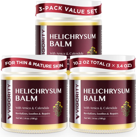 Bálsamo Vigority Helichrysum Pack de 3 - 10,2 oz (300 g)