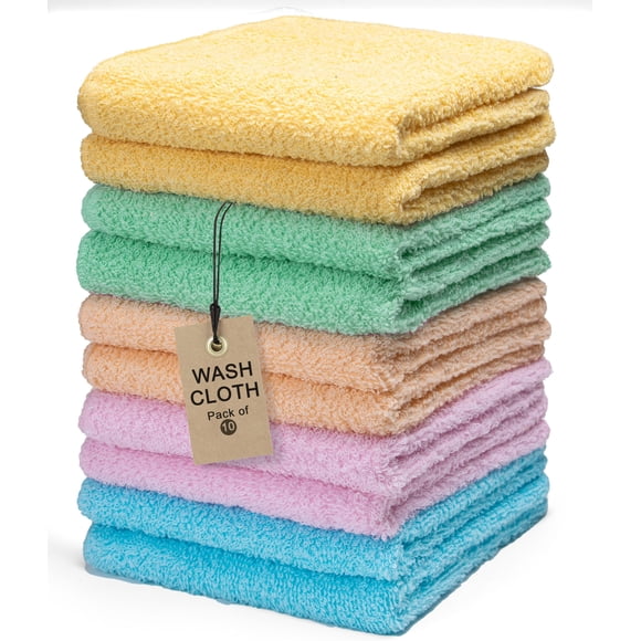 Paños de baño Textila 30 cm multicolores - paquete de 10