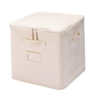 Bothyi - Contenedores De Almacenamiento Plegables Con Asa Contenedor Para Edredones De Dormitorio Manta Con Tapa Estilo B