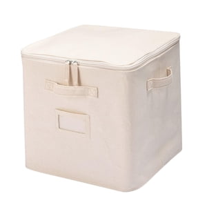 Bothyi - Contenedores De Almacenamiento Plegables Con Asa Contenedor Para Edredones De Dormitorio Manta Con Tapa Estilo B