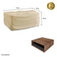 thumbnail image 1 of Cobertor Funda de Mesa de Centro Cuadrada L Tapado Covers - Wagen Covers, 1 of 3