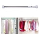 thumbnail image 1 of Barra Extensible 110-200cms Cortina De Ducha Acero Cromada Color Gris, 1 of 3