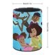 thumbnail image 2 of La Familia Proud Más Fuerte y Orgullosa-theme Cylinder Pen Holder Pencil Organizer with Flannel Lining PVC Leather Material Cardboard Base for study work 10*8CM, 2 of 6