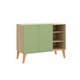 thumbnail image 1 of Buffet Leaves Mdf Verde/Natural, 1 of 5