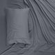 thumbnail image 5 of Juego de sábanas Utopia Bedding King de microfibra cepillada, color gris, 5 of 6