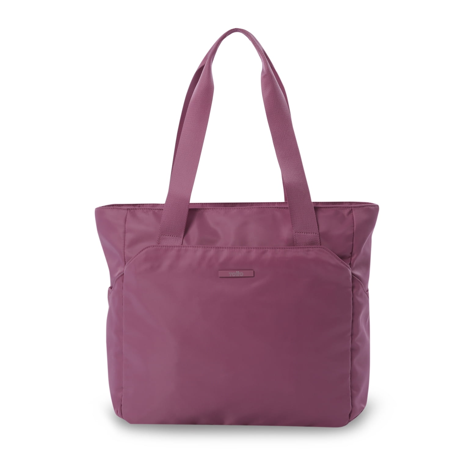 Cartera Tote Bag Grande Mujer Siena Porta Notebook 13" Rosado Totto