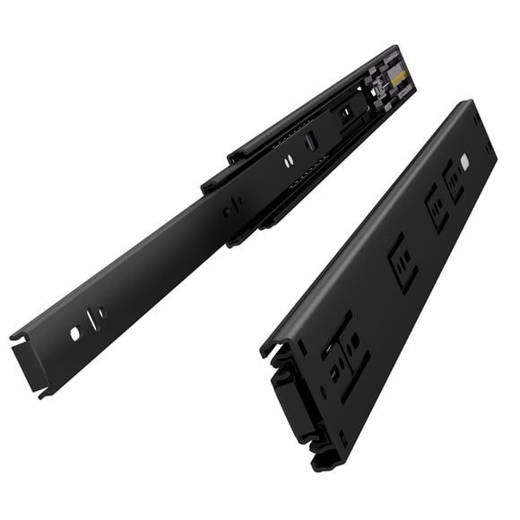 Corredera para cajón VADANIA VK1245 de 35 cm con cierre suave, carga de 45 kg