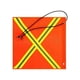 thumbnail image 5 of Bandera de advertencia Bandera de Kayak Naranja Tira reflectante de doble cara Bandera reflectante Señal de advertencia para vehículo de carga Camión, 5 of 5