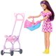 thumbnail image 4 of Set de juego Barbie Skipper Babysitters con muñecas y cochecito, 4 of 6