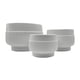 thumbnail image 5 of Macetero Maceta De Ceramica Lineas Relieve Blanco S, 5 of 9
