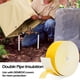 thumbnail image 5 of Cinta aislante para tuberías DEMEDO, recubrimiento de espuma para tubería, 6 pulgadas x 5 m, 5 of 8