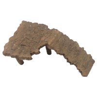 Magideal - Muelle De Tortuga De Resina Decorativa, Para Tomar El Sol, Rampa, Material Premuim Para Tanque De Terrario, Suministros De Diseño De Escale 16X9X6Cm Un