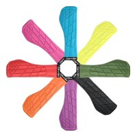 Puños Ergonómicos Con Lock West Biking Varios Colores Verde