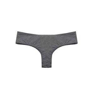 Samia - Bikini Calzón Culote Tanga Gris S