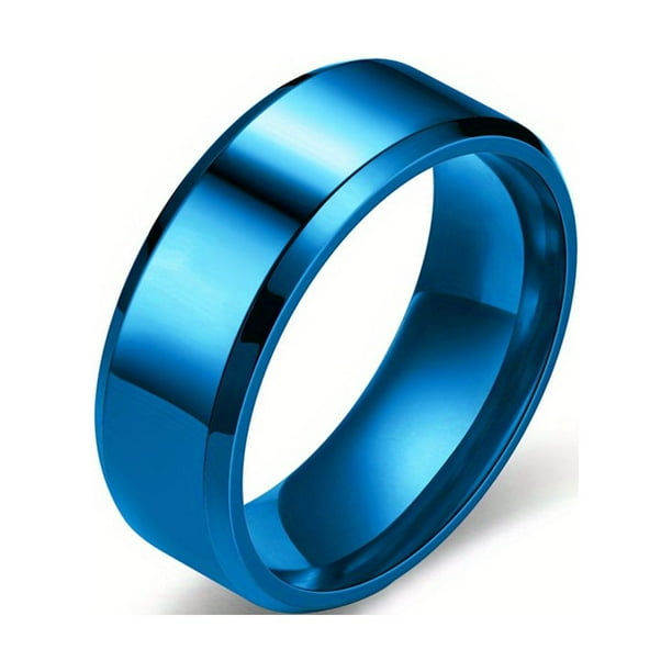1pc Stylish and Durable Men's Stainless Steel Ring - Perfect for Weddings and Everyday Wear