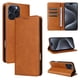 thumbnail image 5 of Funda Cartera para iPhone 15 Pro con Ranuras Tarjetas y Soporte - Protección Completa Marrón, 5 of 5