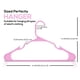 thumbnail image 2 of Organizadores De Armario Duraderos De Plastic Hangers Paquete De 50, 2 of 6
