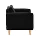 thumbnail image 5 of Sofa Retro 1c Felpa 05 Negro, 5 of 6