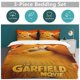 thumbnail image 5 of Garfield Bed Duvet Cover Microfiber Bedding Se3D Printed Lightweight3 Piece Comforter Se,, 5 of 5