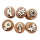 thumbnail image 3 of Sellos De Madera, Sellos Decorativos De Arcilla Para Hacer Tarjetas, Proyectos De Arte, Decoraciones De Primavera, 3 of 5