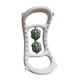 thumbnail image 3 of Pilates Circle Fitness Tool Estiramiento Corporal Anillo De Yoga Para Muslos Piernas Tonificación Blanco, 3 of 5