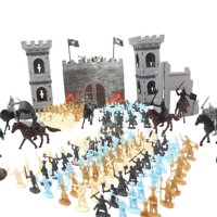 Magideal - Juguete, Diy Playset Vehículos Caballeros Accesorio Construcción Plástico Desarrollo Castillo Hombres Para Niños Decorativos