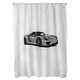 thumbnail image 1 of Cortina para Baño Estampada Porsche con Forro 2 Piezas, 1 of 4