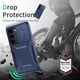 thumbnail image 2 of Funda Resistente para Samsung Galaxy S24 FE con Tapa Deslizante y Protección Militar Azul, 2 of 6